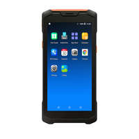 Terminal portable PDA industriel, écran tactile 5,5 pouces, Android, collecteur de données pour la logistique d'entrepôt