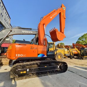 Excavatrice Hitachi ZX130LC d'occasion de 13 tonnes, système hydraulique d'origine, pelle de taille moyenne fiable, en stock, prête à être expédiée, vente chaude - Product Image 2