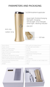 Dispositivo de belleza para el cuidado de la piel, luz roja infrarroja, terapia de luz roja infrarroja, rejuvenecimiento de la piel, máquina antienvejecimiento - Product Image 2