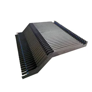 Fabric polyester flexible accordion bellows cover for CNC machine