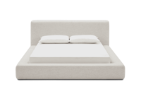 Juego de muebles de dormitorio con marcos de madera maciza de cama tamaño doble rey moderno de fabricantes de camas suaves camas tapizadas artificiales