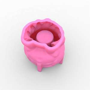 Blankly-<span class=keywords><strong>maceta</strong></span> Adorable <span class=keywords><strong>de</strong></span> silicona para <span class=keywords><strong>chica</strong></span>, recipiente para bolígrafos, <span class=keywords><strong>maceta</strong></span> para plantas suculentas - Product Image 4