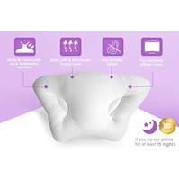Lifting du visage lit oreiller Anti-âge mousse à mémoire beauté Anti-rides orthopédique luxe Anti-rides beauté cervicale cou oreiller