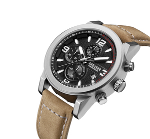 <span class=keywords><strong>MEGIR</strong></span> 2026G <span class=keywords><strong>Montre</strong></span>-bracelet à quartz élégante et classique, design fantaisie, <span class=keywords><strong>prix</strong></span> bas en vente, nouvelle liste, fabricant de Shenzhen - Product Image 2