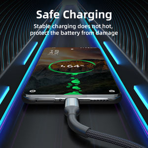 สายชาร์จมือถือแบบเร็วชนิด C สายไนลอนอุปกรณ์เสริมโทรศัพท์แบบใหม่ในตัวเดียว - Product Image 5