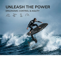 Planche de surf électrique hydrofoil en carbone intégral, directement de l'usine, 8KW, 120 min d'autonomie, moteur Efoil pour saut aquatique, vitesse adulte
