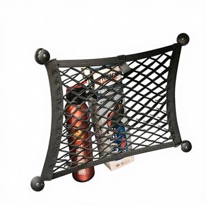 Red de almacenamiento vertical de tres capas tipo suspensión para maletero de coche, suministros de modificación, fijación con tornillos para extintor, lateral 35x25 - Product Image 1