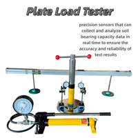 30KN 50KN 100KN Road Base Load Test Device Plate Load Test/Bearing Capacity Test of Soil Road Base Plate Load Tester