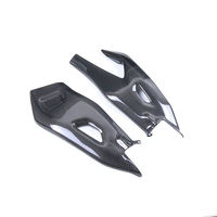 Cache-bras oscillant arrière en fibre de carbone sèche 3K, finition brillante/mate, fixation directe, léger, durable, trous de fixation pré-percés, Yamaha YZF-R1