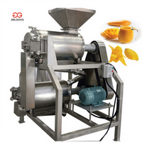 Équipement de production de jus de pulpe de mangue, machine à pulper les fruits à double pression, machine à pulper la pâte de tomate