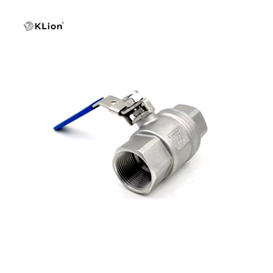 Válvula de Bola de Acero Inoxidable de Alta Presión, Estándar Alemán DIN, PN16 PN25 PN40 PN63, Roscada, de 2 Piezas, Marca KLION RTS - Product Image 4