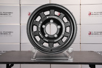 Nouvelles jantes en alliage noir mat à double couche de style militaire, 15-24 pouces, 6x139.7/5x165.1/5x139.7 E25, compatibles avec Hilux