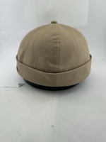 Casquettes personnalisées sans visière pour femmes et hommes, bonnets en velours côtelé, casquettes Docker, casquettes de marin, casquettes skull