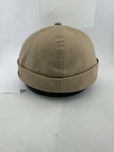 Casquettes personnalisées sans visière pour femmes et hommes, bonnets en velours côtelé, casquettes Docker, casquettes de marin, casquettes skull - Product Image 3