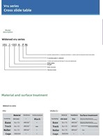 Plateforme de déplacement de précision à rouleaux croisés VRU6 VRU9, table coulissante en acier inoxydable, alignement laser CNC, OEM