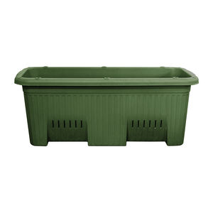 आउटडोर उद्यान प्लास्टिक आयत संयंत्र पॉट प्लांटर्स बॉक्स के लिए अकड़ के साथ टमाटर रोपण - Product Image 4