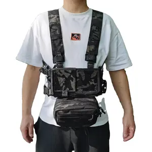 Ready to ship Tactical Chest Rig MK4 - Ranger Green ak vest with mag barber custom chest rig