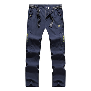 Pantalon à séchage rapide pour hommes, vert militaire, coupe ample, randonnée, décontracté, résistant à l'usure, imperméable, usage extérieur pour adultes - Product Image 3