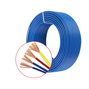 Câble d'installation électrique 450 750V, fil BVR 300 500V, câble électrique isolé PVC, câble flexible pour bâtiment - Product Image 1