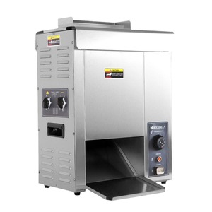 Máquina Calentadora de Panes para Hamburguesas Automática de Tipo Cadena Comercial, Tostadora Vertical de Panes para Hamburguesas para Restaurantes de Comida Rápida - Product Image 3