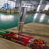 Papier aluminium très vendu, meilleur prix pour une utilisation en cuisine haut de gamme, rouleau pour l'emballage et le conditionnement alimentaire