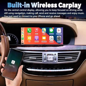 12.3" Carplay Screen For Benz S Class W221 2006-2013 Multimedia Video Player <b>GPS</b> <b>Navigation</b> Car Radio Auto Stereo Android Audio - Product Image 5
