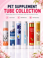 Pâte Gel Cosmétique Nutritionnelle en Gros 120ml Emballage Tube Aluminium-Plastique Écologique Bouchon à Vis Impression UV Couleur Personnalisée