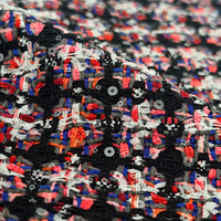 Tissu en tweed à sequins de haute qualité et durable (unilatéral), respirant, résistant aux plis, personnalisable, jupes, décoration intérieure pour garçons