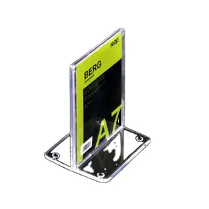 Reap hot sale product PS Desktop Exhibition holder for office meeting restaurant menu holder