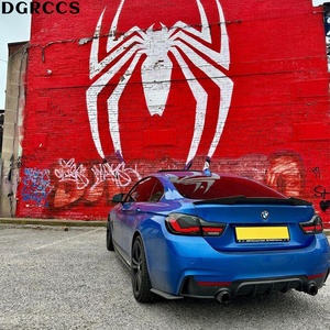 สปอยเลอร์หลังคาร์บอนไฟเบอร์ขัดเงาแบบไม่เจาะรู สำหรับรถยนต์ BMW ซีรีส์ 4 F36 4 ประตู รุ่นแกรนคูเป้ M4 ปี 2014-2019 พร้อมเทปติดตั้ง - Product Image 6