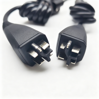 Câble de connexion pour chargeur de batterie Li-ion 36V, pour faisceau de câblage de charge de vélo électrique à longueur personnalisée, noyau en cuivre de haute pureté 4A