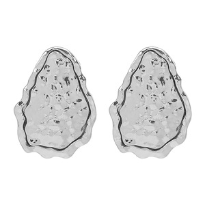 Boucles d'oreilles Design chic Texture de lave irrégulière Boucles d'oreilles pour femmes - Product Image 5