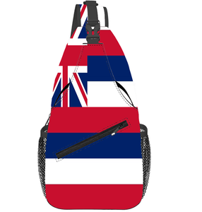 Native Hawaiians Sling Bag Personalized Logo Hot Selling Sling Bag Chest Crossbody Backpack Travel Chest Pack