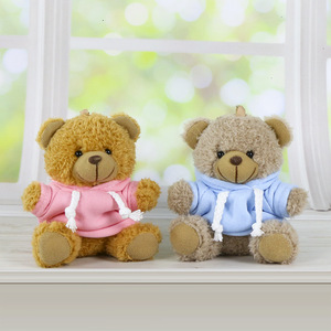 Offre Spéciale : Porte-clés Ourson en Peluche Doux de 11 cm avec Rembourrage en Coton PP, Pendentif Jouet, Cadeaux Personnalisables avec Logo - Product Image 1