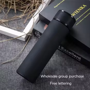 Thermos d'affaires bouteille d'eau en acier inoxydable à double paroi isolée fiole à <span class=keywords><strong>vide</strong></span> infuseur à thé pour couvercle étanche 500ml pour la nourriture - Product Image 3