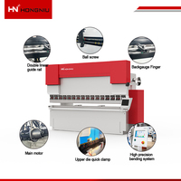 Prensa Plegadora CNC de 100T y 3200mm con Sistema TP10S, Máquina de Plegado Hidráulica Totalmente Automática para Componentes de Aluminio para Rodamientos y Motores