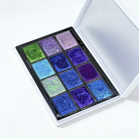 Palette de fards à paupières métalliques multi-chromes Super Chameleon OEM/ODM - Logo personnalisé, pigment pressé, végétalien, usine GMP