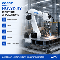 Brazo Robótico Industrial FOBOT de 6 Ejes y 60 kg, Alcance de 2680 mm para Carga, Descarga y Manipulación, Ventaja de Cadena de Suministro de Fábrica