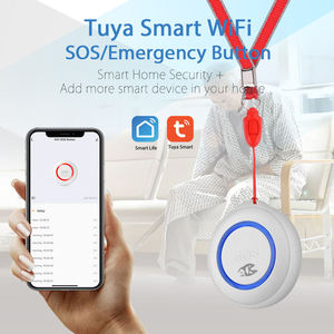 ปุ่มฉุกเฉิน TY-SOS-1 Tuya WiFi SOS พร้อมการแจ้งเตือนผ่านแอป Smart Life ปุ่มกดแจ้งเตือนเพียงครั้งเดียว ดีไซน์ติดผนังสำหรับผู้สูงอายุและเด็ก - Product Image 3