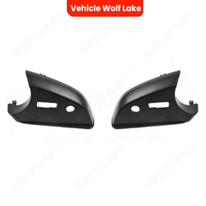 Cubiertas de espejo retrovisor para Mercedes-Benz W166 2012-15, ABS, derecha e izquierda, juego completo - Product Image 1