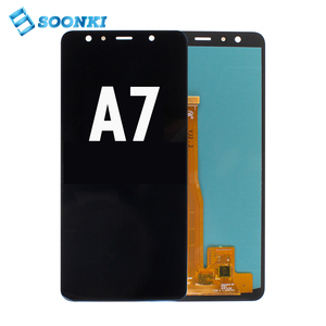 Écran tactile LCD <span class=keywords><strong>A7</strong></span> <span class=keywords><strong>2018</strong></span> pour <span class=keywords><strong>Samsung</strong></span> Galaxy <span class=keywords><strong>A7</strong></span> <span class=keywords><strong>2018</strong></span>, écran de téléphone portable LCD pour <span class=keywords><strong>Samsung</strong></span> Galaxy <span class=keywords><strong>A7</strong></span> <span class=keywords><strong>2018</strong></span>, remplacement du panneau - Product Image 1