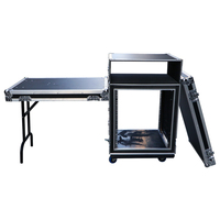Produits SHTX Spot!! 8U/10U/12U/14U/16U/18U armoire de rack audio amplificateur support équipement de scène boîtier de support avec frein de pieds de Table