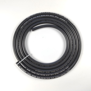 SAE 100 R6 Pushlok Niederdruck hydraulisch flexibel EN 854 1TE 3/8 "Wasser Luft Öl faser geflochtener Mehrzweck-NBR-Gummis ch lauch - Product Image 3