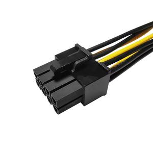 Adaptateur double Molex vers PCIe 8 broches, câble convertisseur GPU haute puissance pour cartes graphiques de bureau - Product Image 4