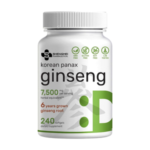 Shengmei pil ginseng kianpi 6 tahun, kapsul ekstrak akar ginseng tumbuh berat badan, suplemen panax ginseng