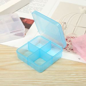 กล่องยาแบบพกพา 4 ช่อง ใช้งานง่าย กันความชื้น สำหรับใช้กินยา 2 ครั้งต่อวัน - Product Image 1