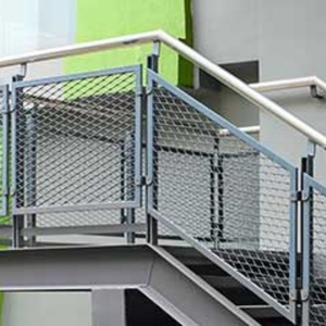 Metal Diamond Price Netting Style Fachada estampada Hormigón Aluminio Malla metálica expandida Malla <span class=keywords><strong>de</strong></span> alambre <span class=keywords><strong>de</strong></span> aluminio - Product Image 6