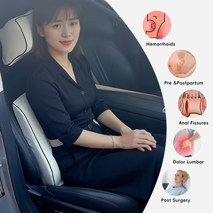 YUE RISE Ensemble d'oreillers ergonomiques en mousse à mémoire <span class=keywords><strong>de</strong></span> forme pour la tête, le cou et le bas du dos, pour les longs trajets en voiture, avec soutien amélioré - Product Image 3