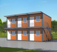 Maison préfabriquée en acier CE de 20 pieds, conteneur standard, mobile, assemblage rapide, maison mobile, conception de panneaux sandwich, maison familiale, dortoir