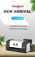 Imprimante jet d'encre Procolored F13 Pro Panda XP600 A3 Roll-To-Roll, nouvelle machine d'impression textile DTF semi-automatique